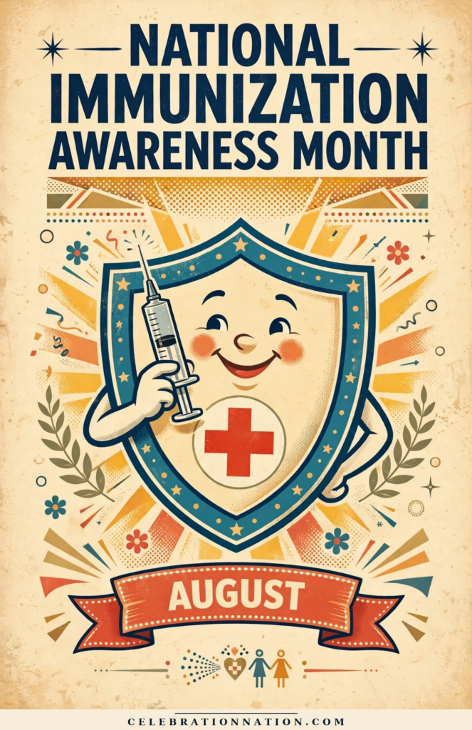 National Immunization Awareness Month poster