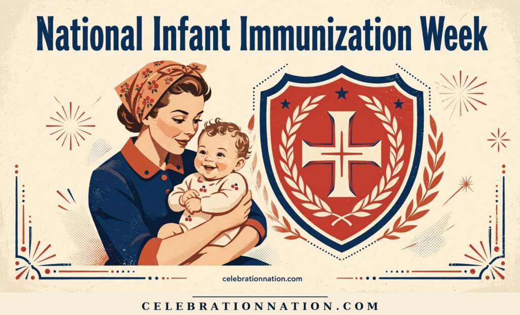 National Infant Immunization Week poster