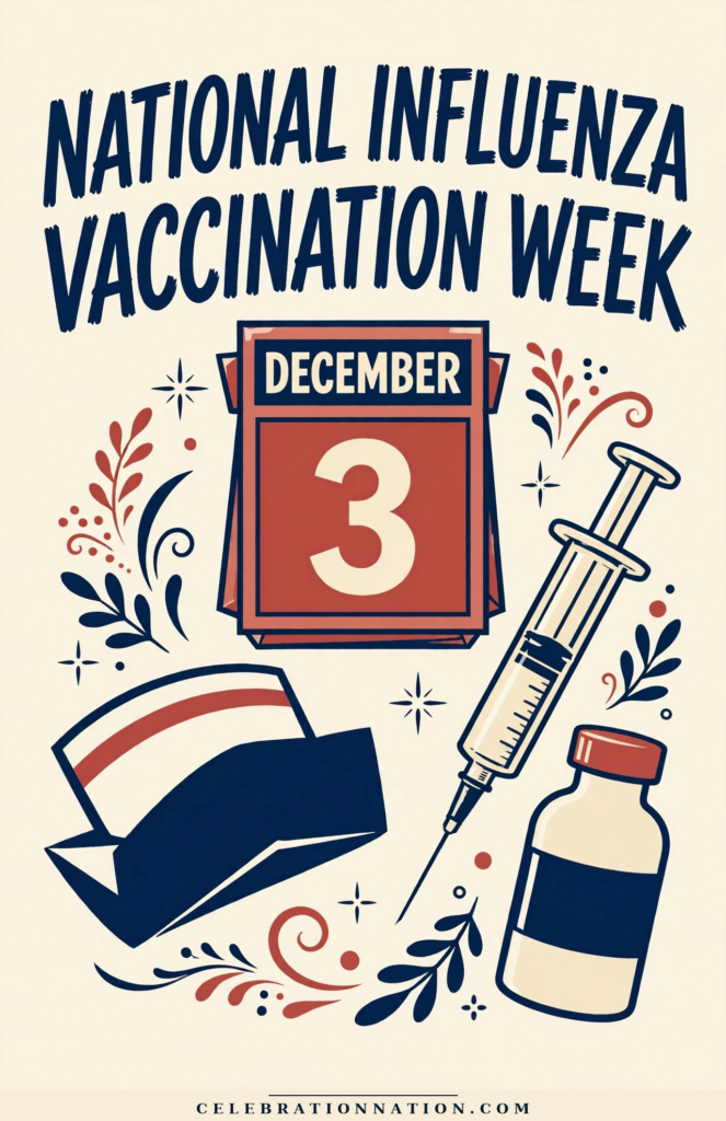 National Influenza Vaccination Week poster