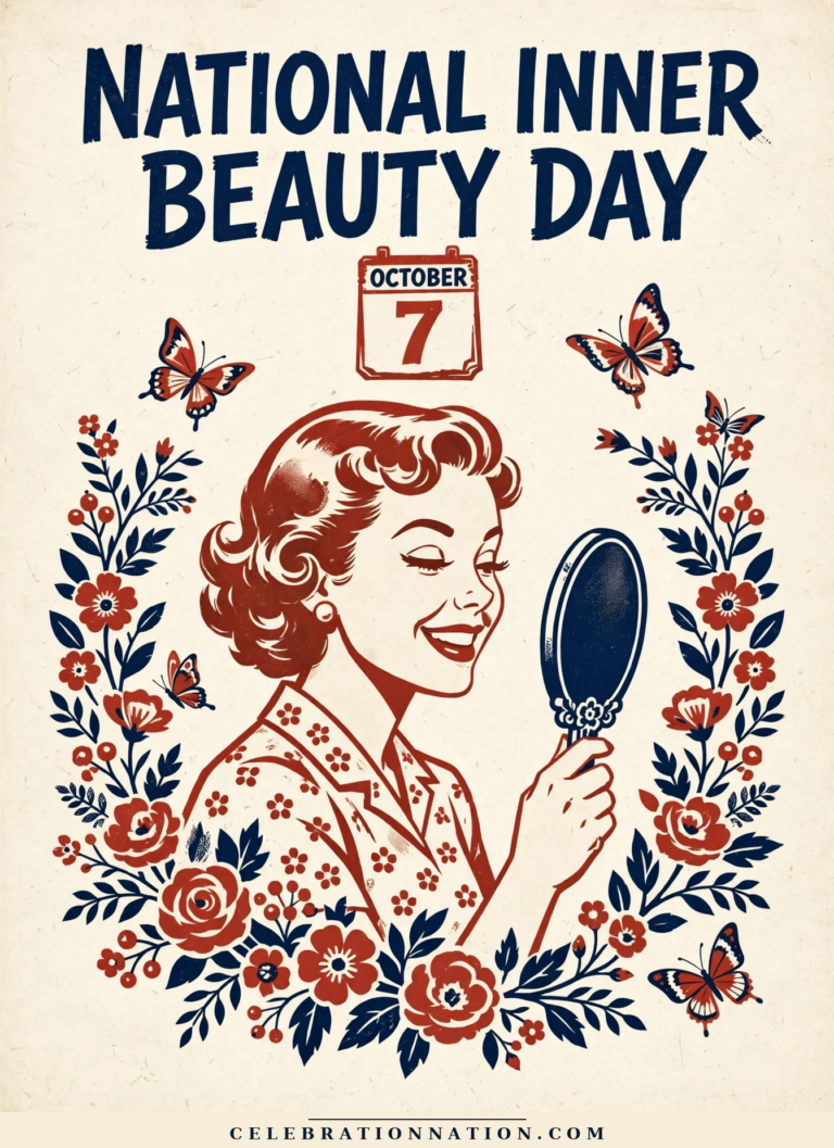 National Inner Beauty Day poster