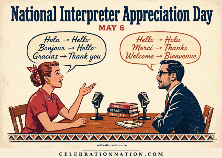 National Interpreter Appreciation Day poster