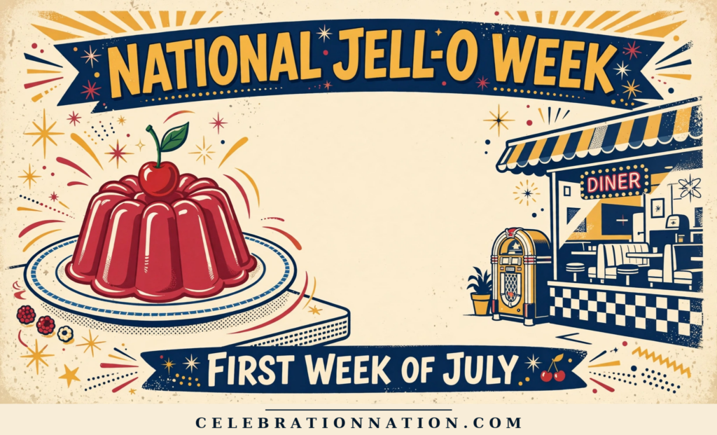 National Jell-O Week poster