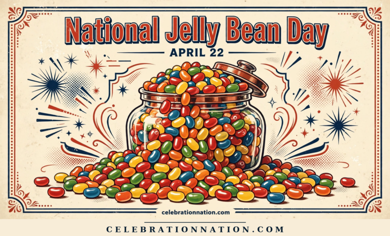 National Jelly Bean Day poster
