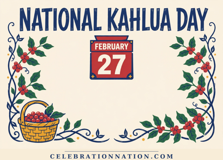 National Kahlua Day poster