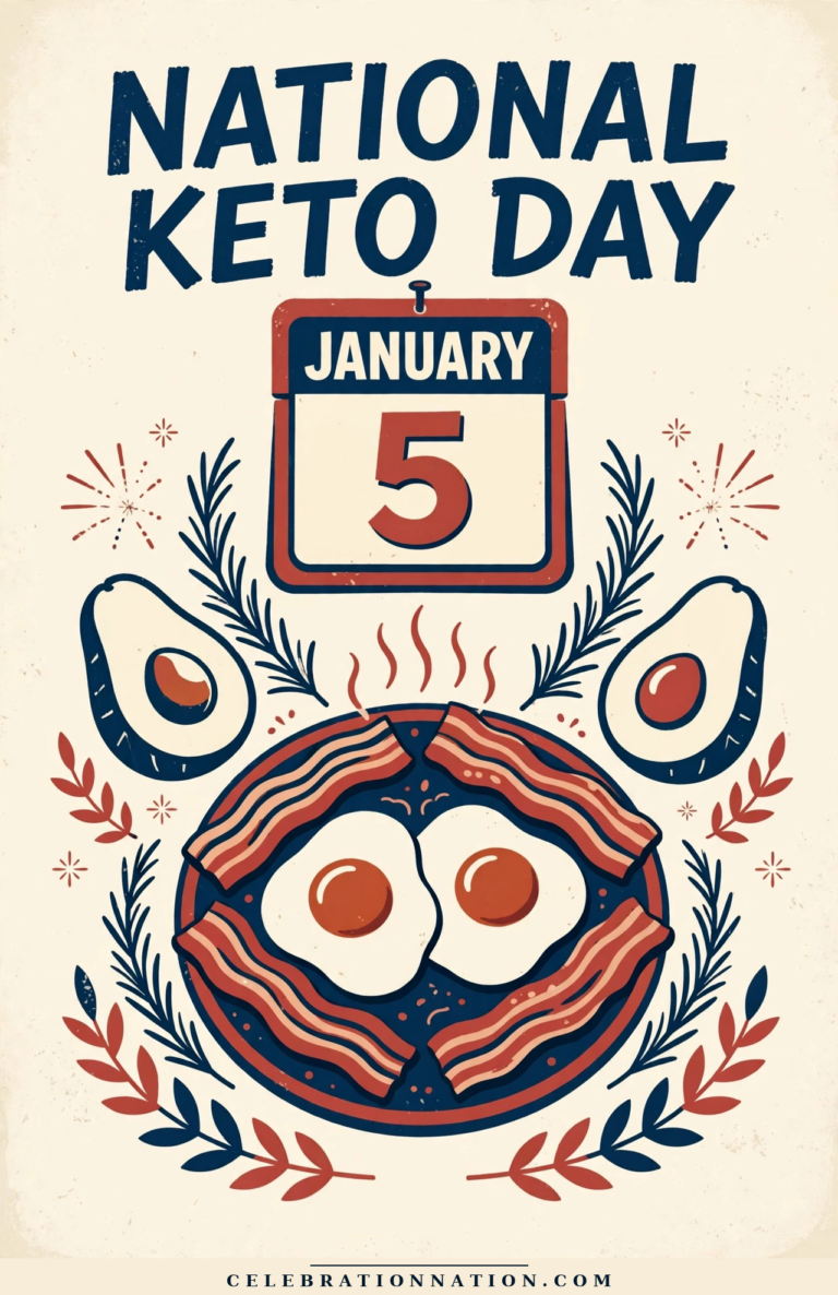 National Keto Day poster