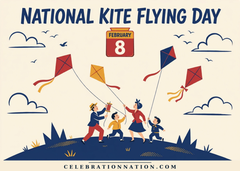 National Kite Flying Day poster