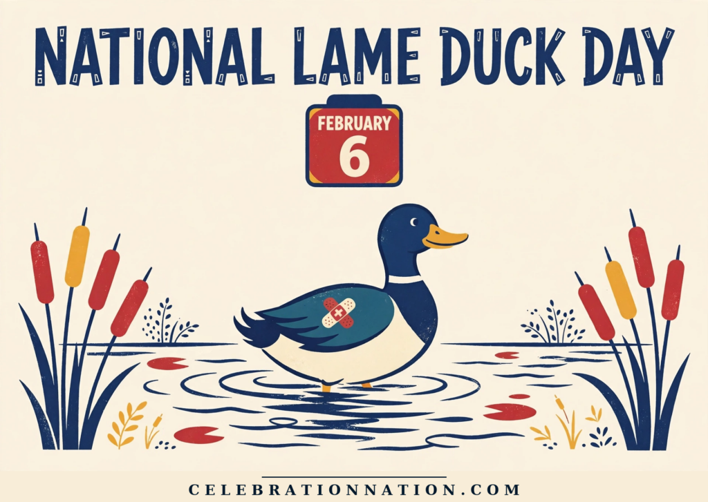 National Lame Duck Day poster