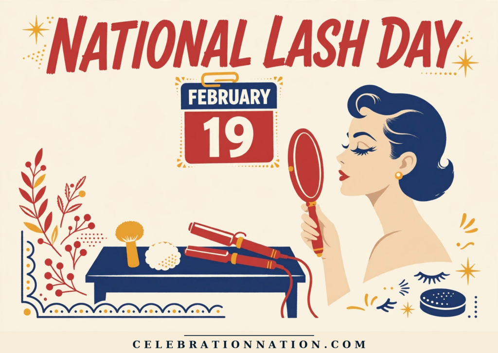National Lash Day poster