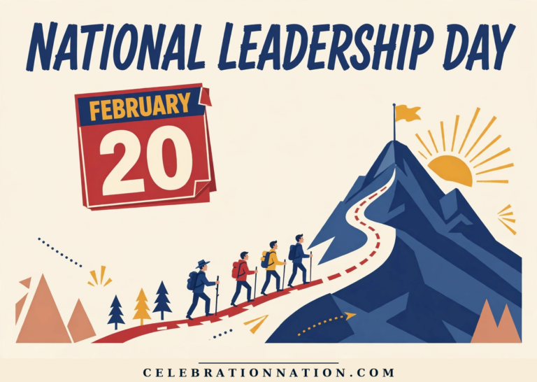National Leadership Day poster