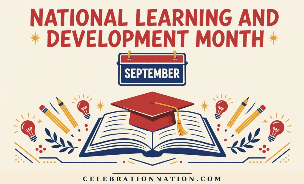National Learning and Development Month poster