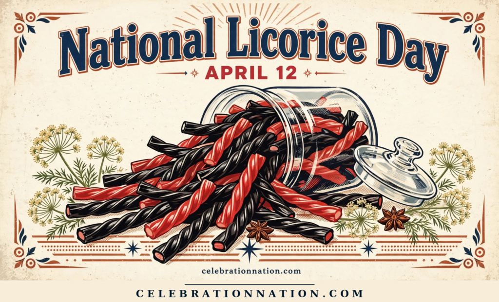 National Licorice Day poster