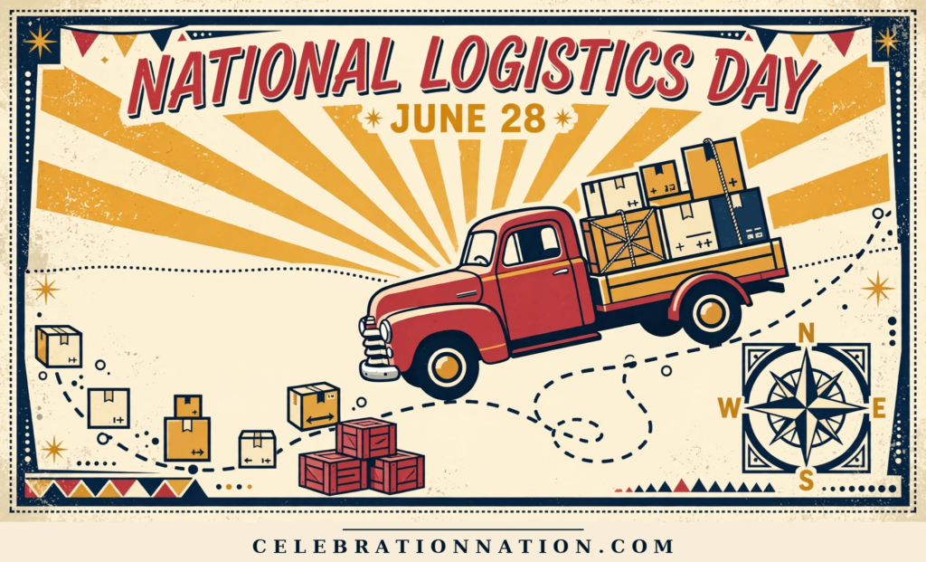National Logistics Day poster
