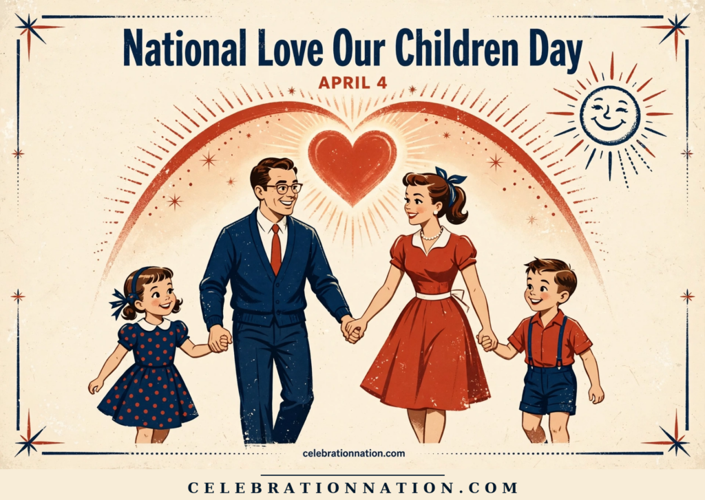 National Love Our Children Day poster