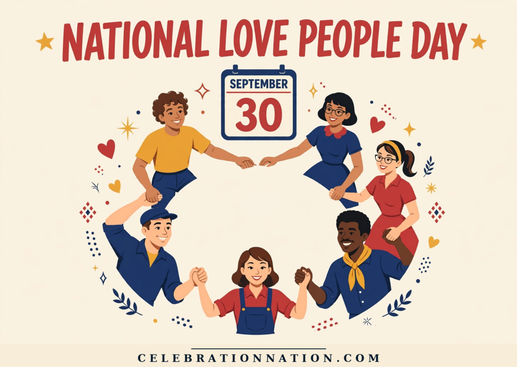 National Love People Day poster