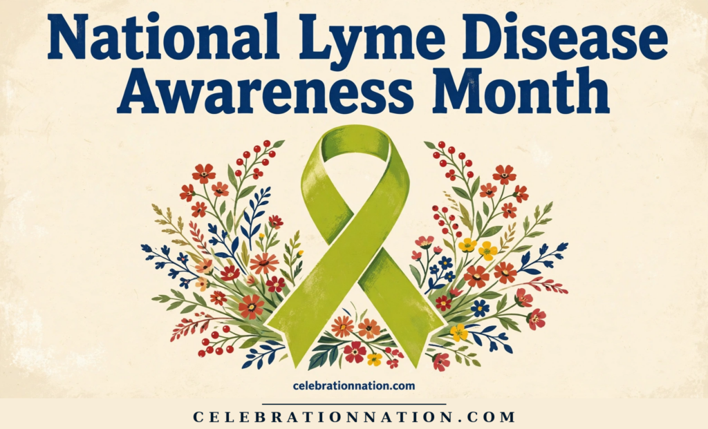 National Lyme Disease Awareness Month poster