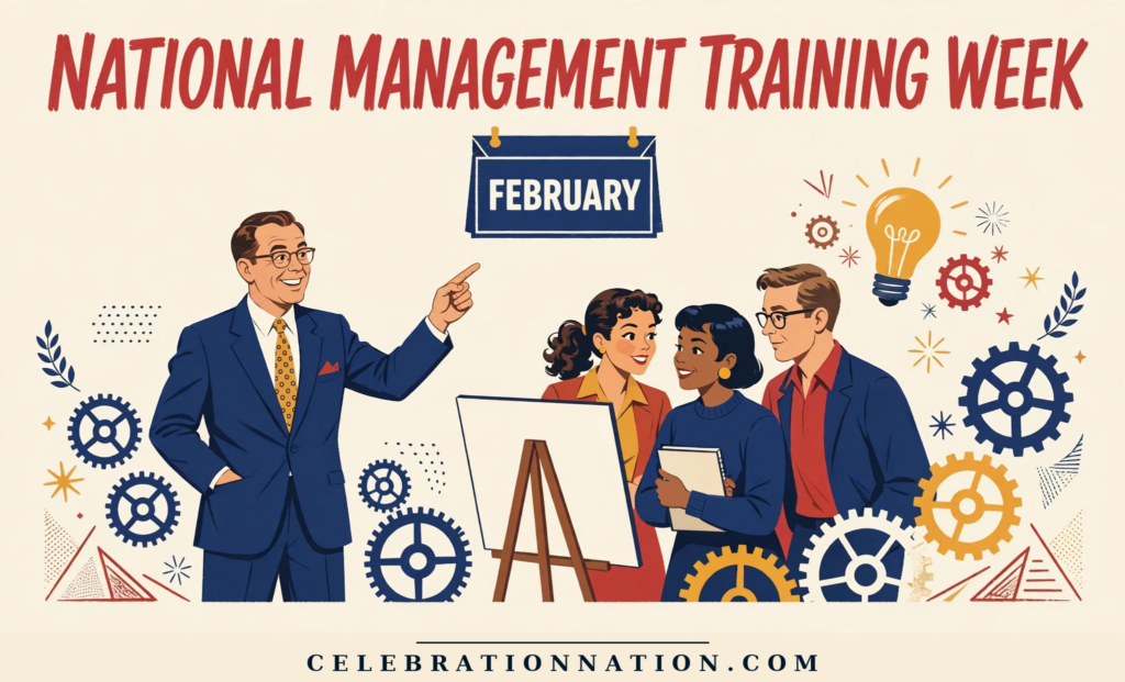 National Management Training Week poster