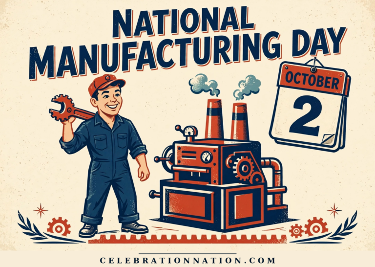 National Manufacturing Day poster