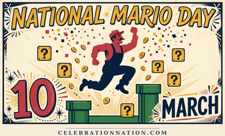 National Mario Day poster