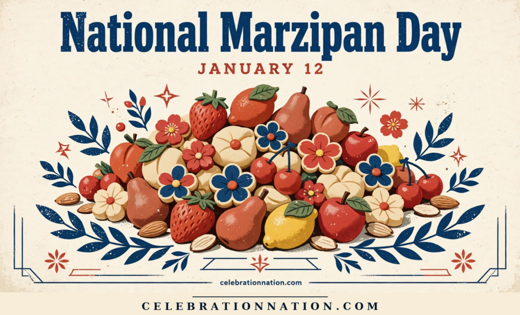 National Marzipan Day poster