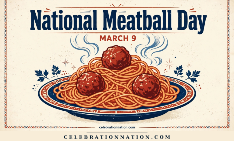 National Meatball Day poster