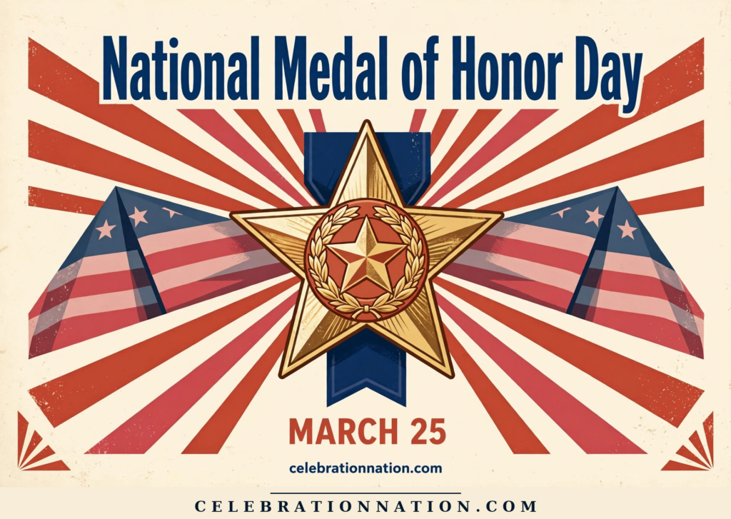 National Medal of Honor Day poster