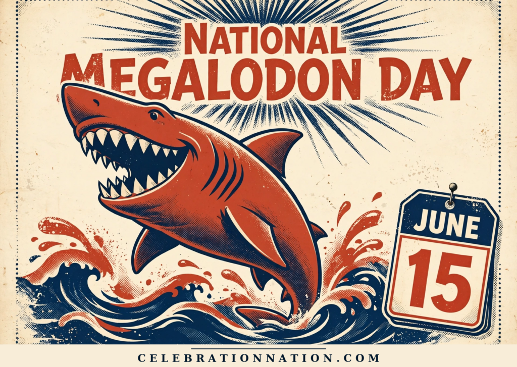 National Megalodon Day poster