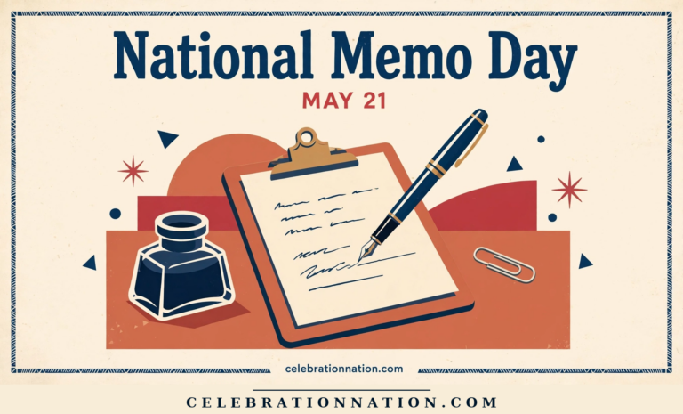 National Memo Day poster