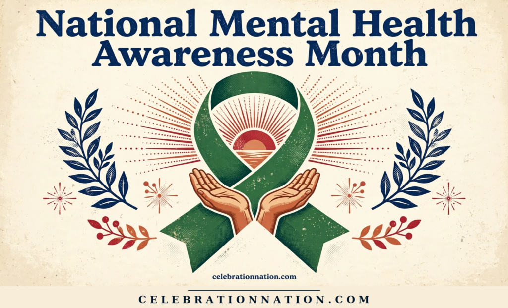 National Mental Health Awareness Month poster