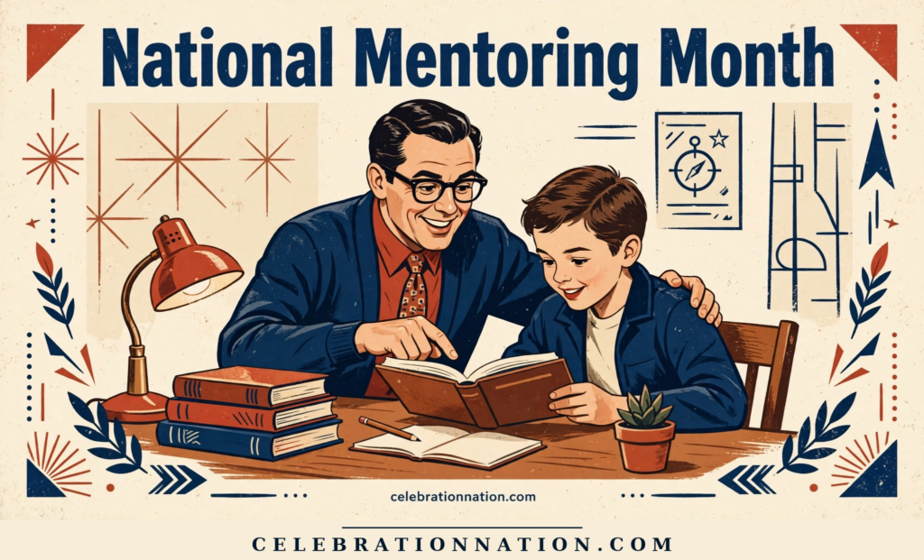 National Mentoring Month poster