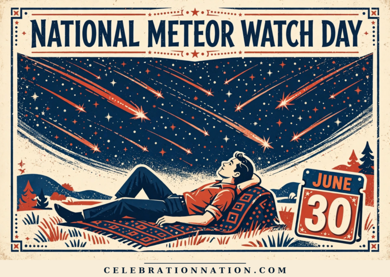 National Meteor Watch Day poster