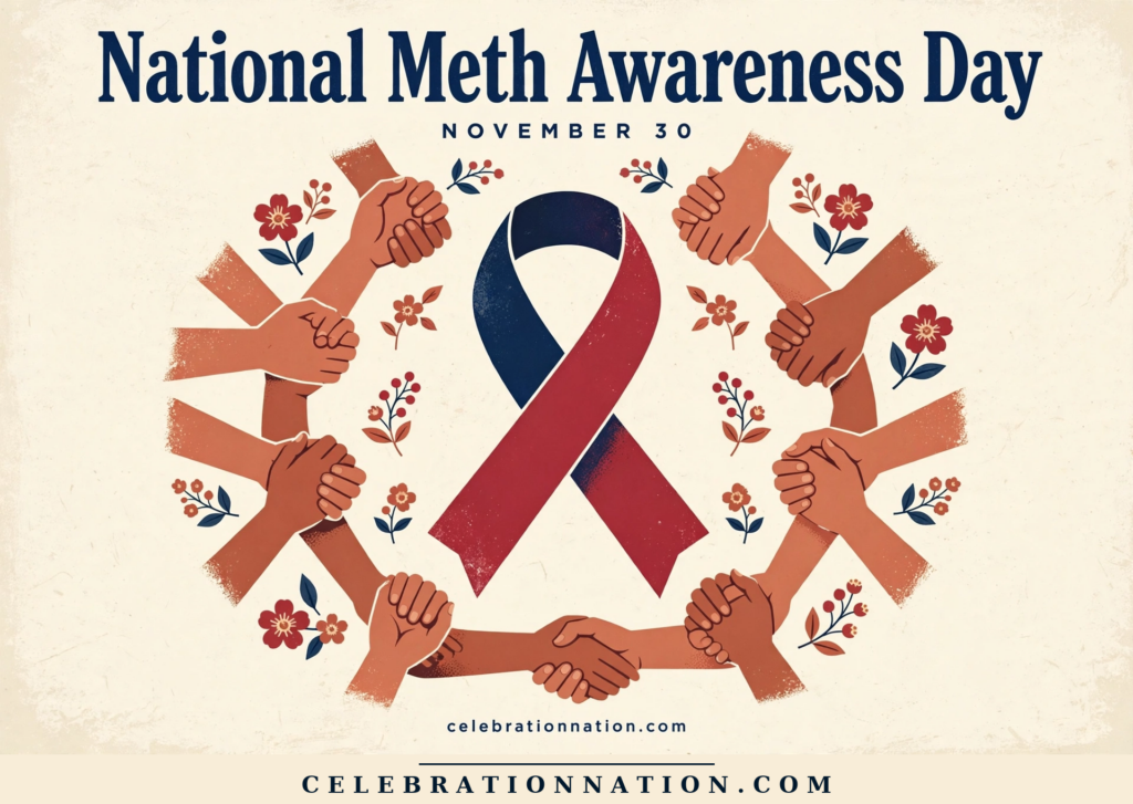 National Meth Awareness Day illustration, NOVEMBER 30