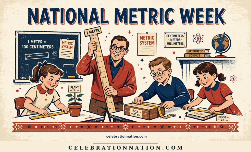 National Metric Week poster