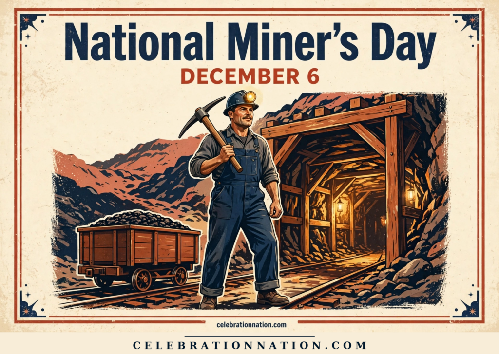 National Miner’s Day poster