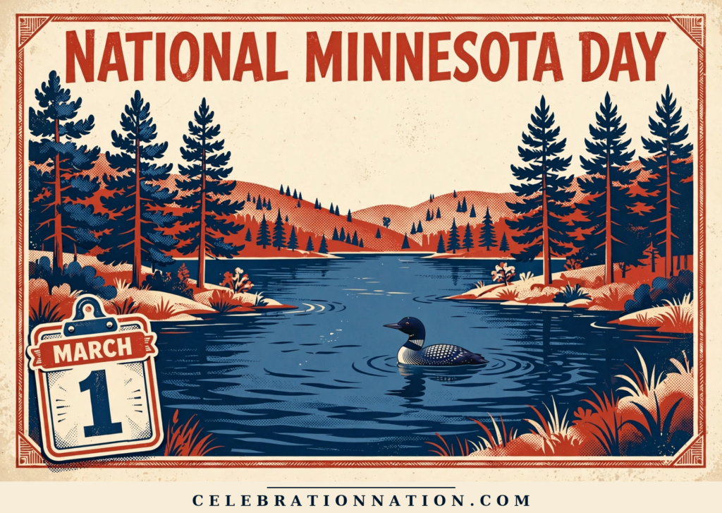 National Minnesota Day poster