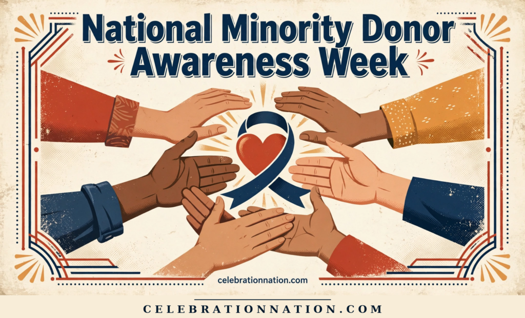 National Minority Donor Awareness Week poster