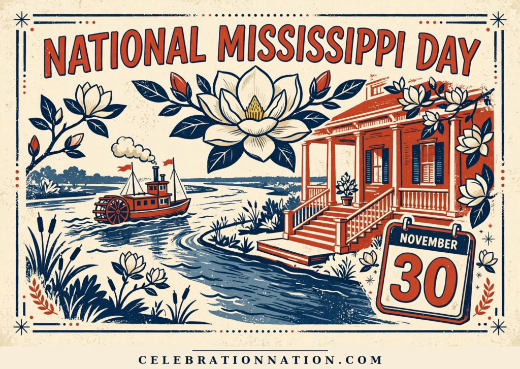 National Mississippi Day poster