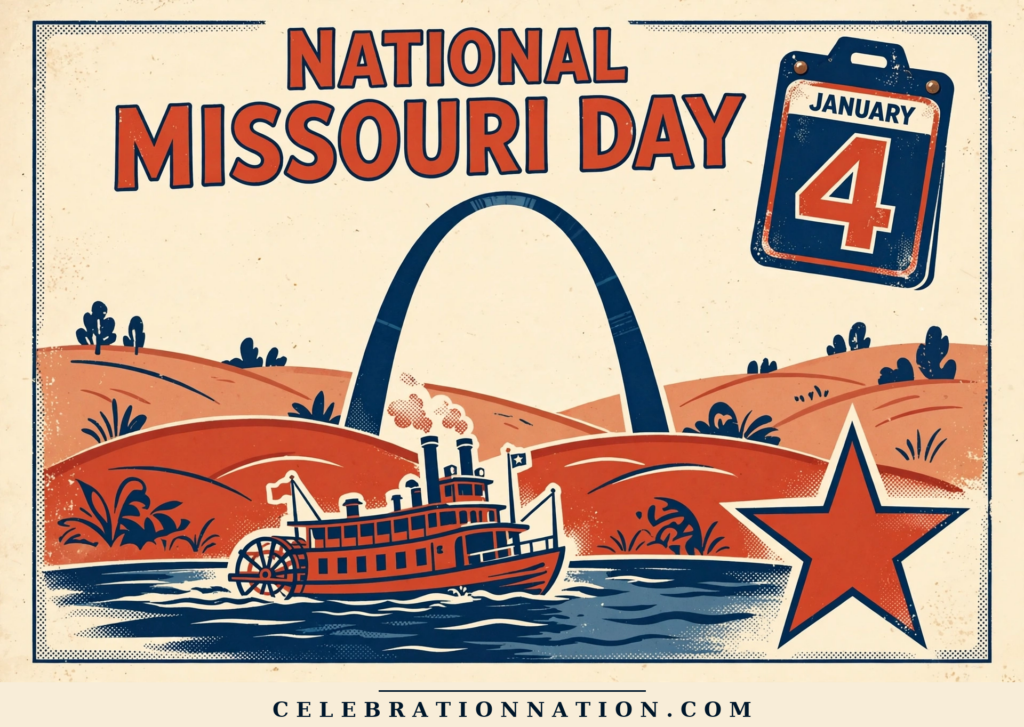 National Missouri Day poster