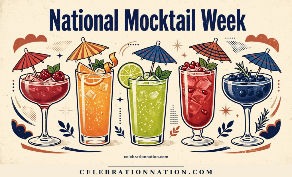 National Mocktail Week poster