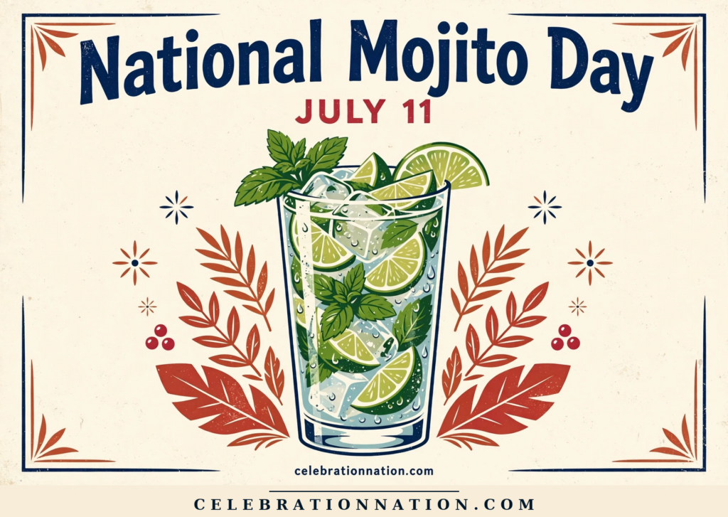 National Mojito Day poster