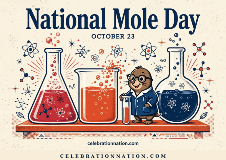 National Mole Day poster