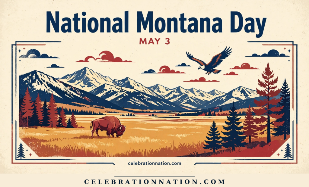 National Montana Day poster