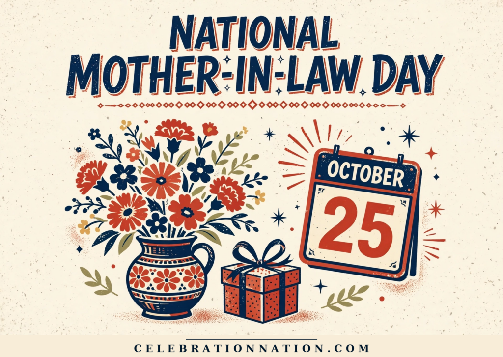 National Mother-in-Law Day poster