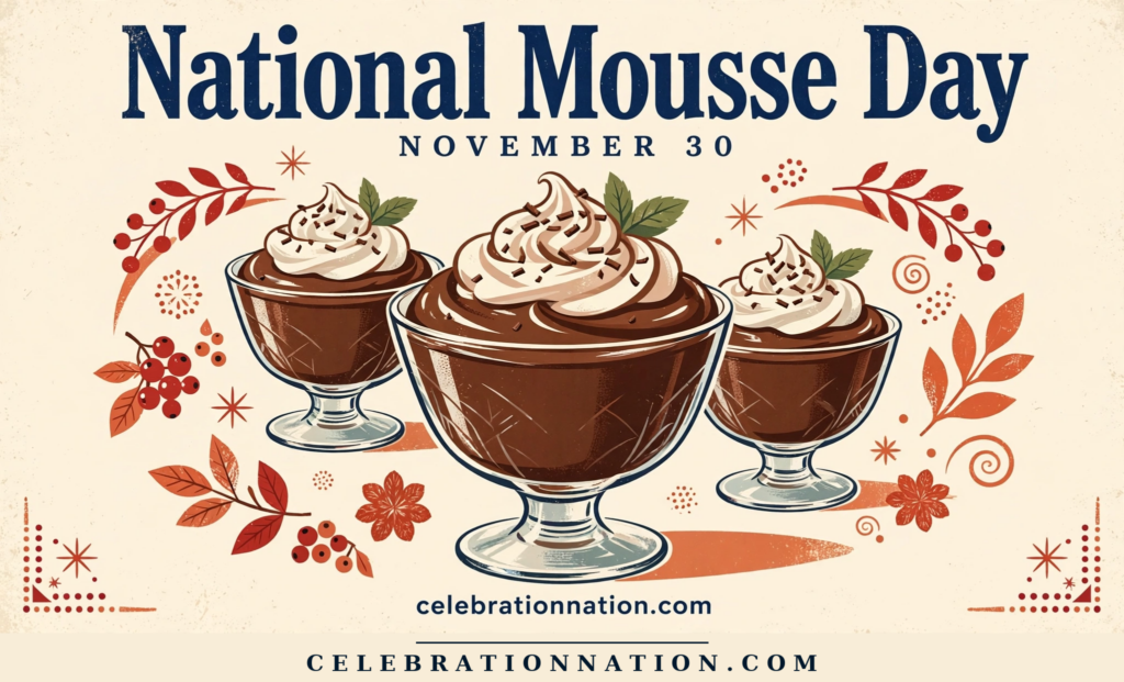 National Mousse Day poster