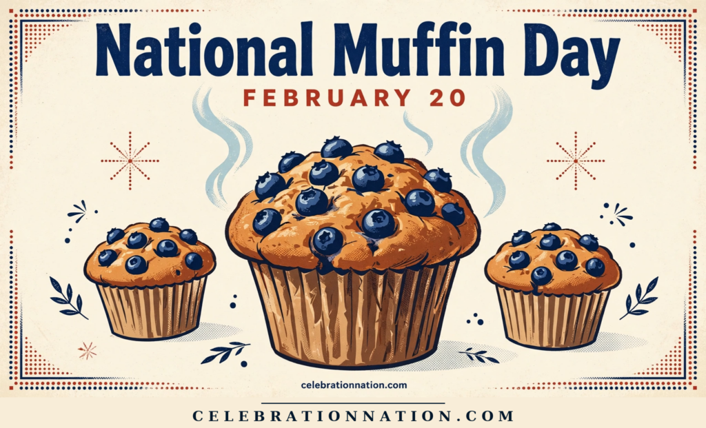 National Muffin Day poster
