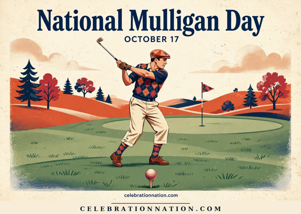 National Mulligan Day poster
