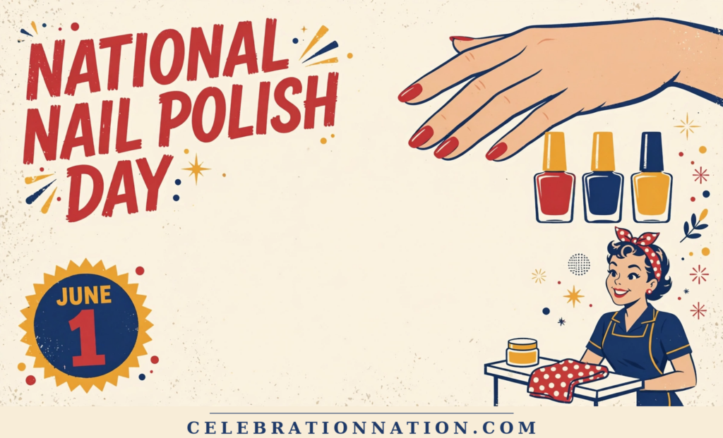 National Nail Polish Day poster