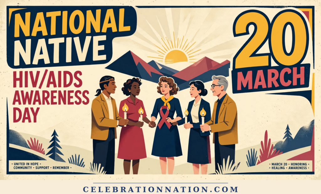 National Native HIV/AIDS Awareness Day poster