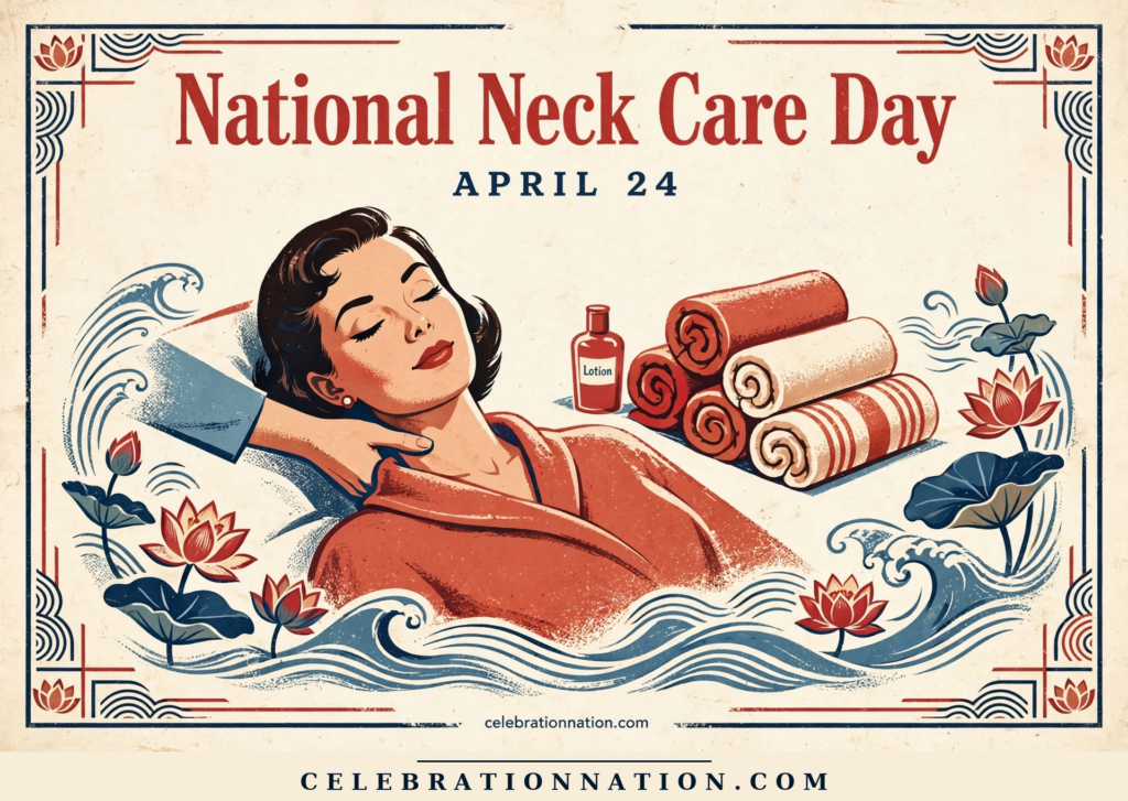 National Neck Care Day poster
