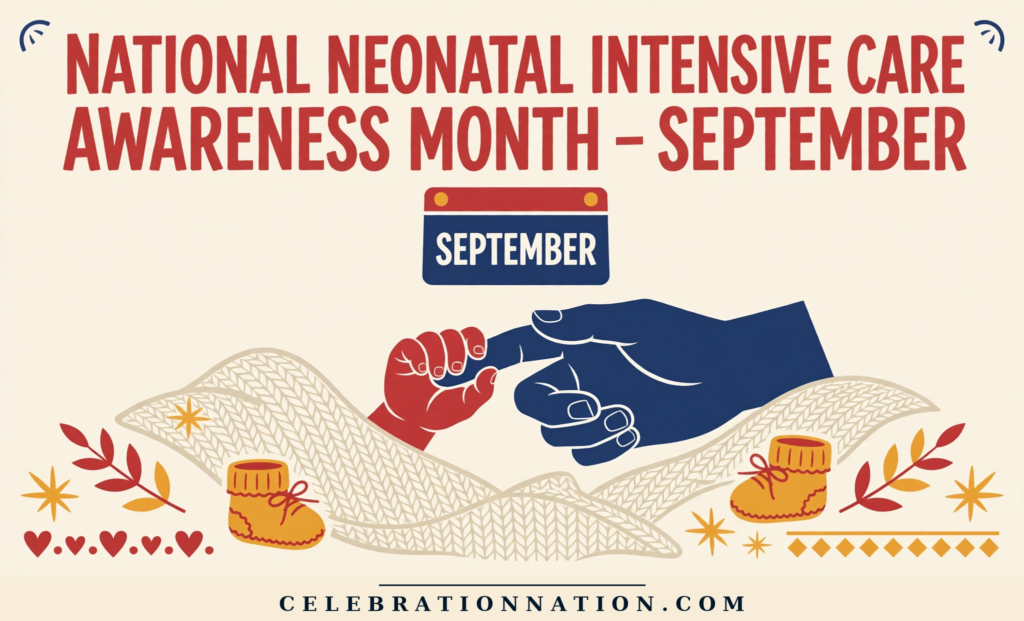 National Neonatal Intensive Care Awareness Month – September poster