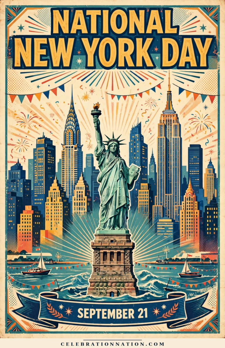 National New York Day poster